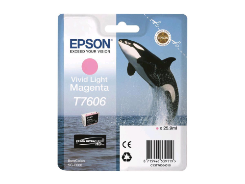 Epson Cartuccia T7606 Viv Light Magenta 25,9 ml